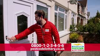 PPLAdvert  Knocking At Your Door  December Play  Peoples Postcode Lottery [upl. by Alyak]