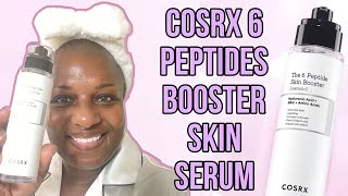 COSRX skincare NEW The 6 Peptides Skin Booster Serum How to use [upl. by Ojok]