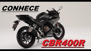 FICHA TÉCNICA E PRIMEIRAS IMPRESSÕES NOVA CBR400R 2024 É IDÊNTICA A REALIDADE DE QUEM COMPRA CBR500R [upl. by Arrej]