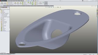 SOLIDWORKS 2015  IMAGE amp SIMPLE SURFACE [upl. by Witha]