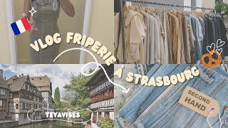 Friperie tour 1  Strasbourg  vlog 🌸 [upl. by Deraj]