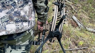 Bow hunting for Idaho Elk 2 Elk down [upl. by Attelrahc554]