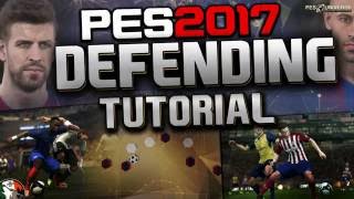 PES 2017 DEFENDING TUTORIAL  Defensive Instructions amp Tips [upl. by Muhan103]