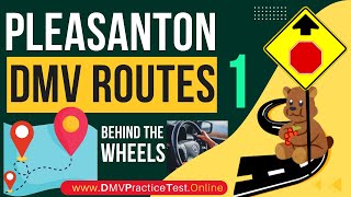 DMV Pleasanton Behind The Wheel Test [upl. by Aronoff31]