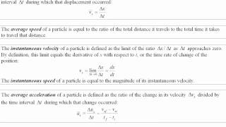 Eng Phys 2P04 2015 Lecture 1 SI Units 1D Motion and Vectors [upl. by Dedra]