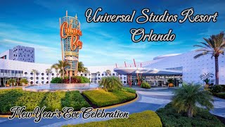 Cabana Bay Beach Resort  Universal Studios Orlando  New Years Eve Celebration  December 2023 [upl. by Emarie17]