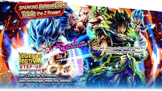 BEYOND THE TRUST Dragon Ball Legends SSGSS Goku Vegeta Duo and Broly Summons Step 2 Round 2 [upl. by Naziaf]