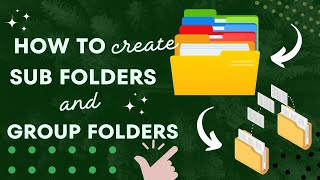 How to Create Subfolders and Group Folders in SimplyWise [upl. by Zoes237]