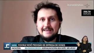 Vacina OxfordAstraZeneca feita no Brasil pela Fiocruz não está no ritmo de produção esperado [upl. by Roddy]