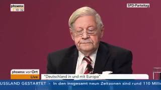 Die Erbschuld der nachgeborenen Generation in der BRD  Helmut Schmidt SPD 04122011 [upl. by Nnyllaf]