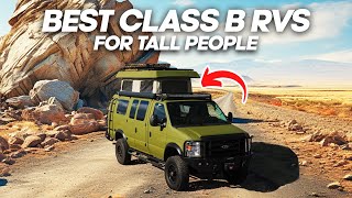 Best Class B RV For TALL People  Up To 7 10quot Interior Height [upl. by Adnohsat907]