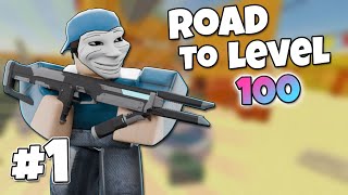 ROAD TO LEVEL 100 IN ROBLOX ARSENAL  EPISODE 1 [upl. by Seale]