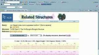 Using NCBI BLAST BLINK CN3D and Unigene [upl. by Prudhoe]