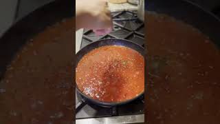 penne allarrabiata is so good pasta arrabiata cooking recipe pastarecipes food foodshorts [upl. by Anyl]