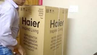 Haier Refrigerator Unboxing [upl. by Oile]