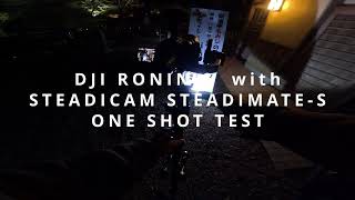 DJI RONINS amp STEADICAM STEADIMATES TEST [upl. by Yelrebmyk225]