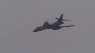 2004 MCAS Miramar air show  B1B Lancer Flybys [upl. by Weikert]