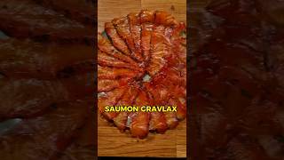 Saumon Gravlax  Partie 1 recette recettefacile saumon food foodlover foodie cuisine fish [upl. by Ellehcyar]