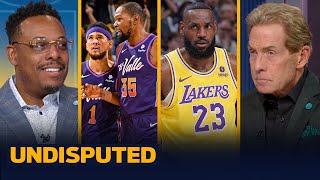 LeBron doubtful ankle in Lakers matchup vs Bucks amp KD Suns fall to Spurs  NBA  UNDISPUTED [upl. by Naeloj487]