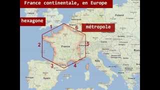 Le territoire français la France daujourdhui  Métropole et outremer [upl. by Neeluqcaj975]