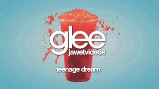 Glee Cast  Teenage Dream karaoke version [upl. by Imekawulo]