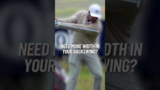 How to get more width in your backswing golf [upl. by Sibel]