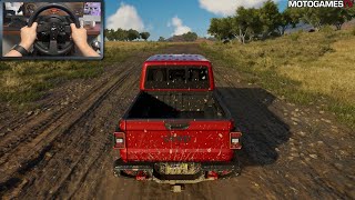 The Crew Motorfest  2021 Jeep Gladiator  Thrustmaster T300RS Gameplay [upl. by Rudich]