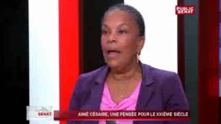 Christiane Taubira sexprime sur Aimé Césaire [upl. by Lenaj]