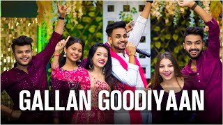 Gallan Goodiyaan  Dance Cover  Govind amp Snehu  Wedding Dance Choreography [upl. by Yrreg]