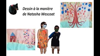 Dessin à la manière de Natasha Wescoat [upl. by Ettessil]