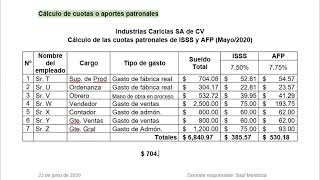 Aportes patronales [upl. by Ahsert]