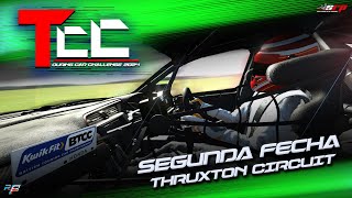 Touring Car Challenge 2024  Thruxton  Segunda Fecha simracing rfactor2 [upl. by Nonnad]