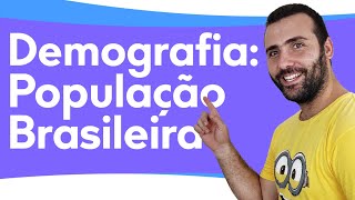 POPULAÇÃO BRASILEIRA CONCEITOS BÁSICOS  ESPAÇO POPULAÇÃO DENSIDADE DEMOGRÁFICA AULA DE GOGRAFIA [upl. by Ume]