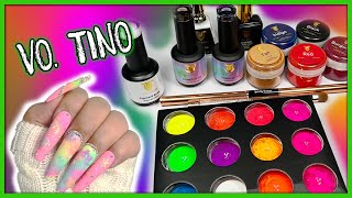 Trying Vo Tino Super Pigments  Unboxing [upl. by Serene]