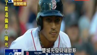 20170627MLB賽爾61局好投奪第10勝 林子偉敲生涯首安 [upl. by Naashar]