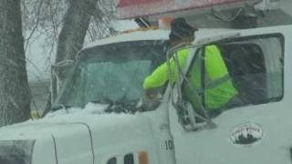 Blizzard in South Dakota  Mitchell SD  33109 [upl. by Kosak]