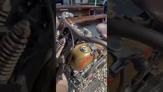 HARLEY DAVIDSON VL FLATHEAD RUNS shorts viral flathead v2 harleysound vintagebike oldtimer [upl. by Blas]