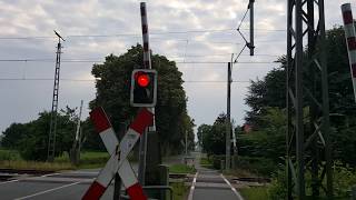 Bahnübergang StadlandRodenkirchen Abser Straße  Railroad Crossing  Spoorwegovegang [upl. by Vadim]