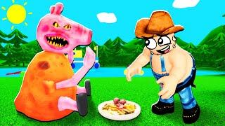 ROBLOX HUNGRY PIGGY [upl. by Lipinski]