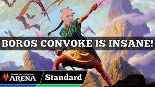 BOROS CONVOKE IS INSANE  MKM Karlov Manor Standard  MTG Arena [upl. by Adnolaj]