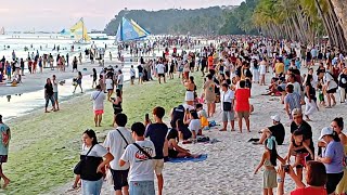 Look This is BORACAY White Beach on March 31 2024 Easter Sunday Dagsa Parin ng mga Tao [upl. by Vial]