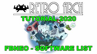 TUTORIAL DE RETROARCH 2020  Ep 56 FBNeo Software List [upl. by Nette]