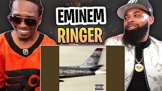 TRETV REACTS TO  Eminem  The Ringer Lyrics [upl. by Ennail]