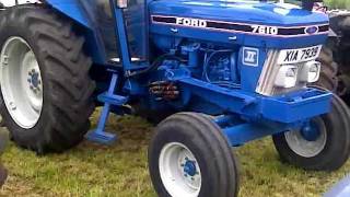 Restored Ford 7610 tractor [upl. by Lazor]