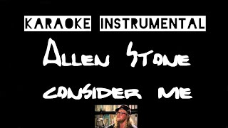 Allen Stone  Consider Me  Full instrumental with lyrics [upl. by Mafalda]