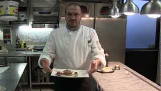 Iacobucci prepares a dish at i Portici in Bologna [upl. by Eikcim]