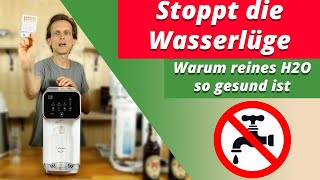 Stoppt die Wasserlüge  Umkehrosmoseanlage und Destilliergerät  Wasser ist nicht schädlich [upl. by Maxantia]