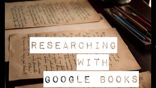 How to research using Google Books [upl. by Ecyac438]