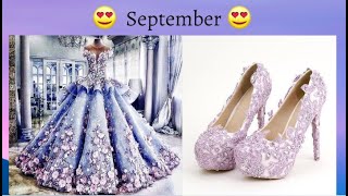 Select your birthday month and see your Gorgeous Outfits  D [upl. by Artimid755]