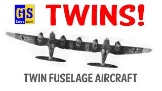 TWINS The history of twin fuselage aircraft 1080P HD [upl. by Leacock]